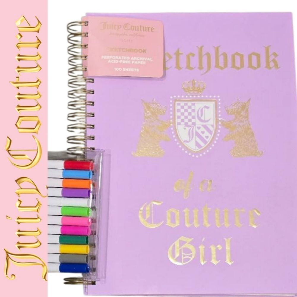 Juicy Couture Home Sketchbook Of A Couture Girl Sketchbook